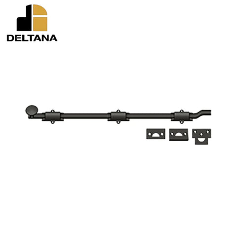 Deltana - 18" Surface Bolt w/ Offet - Heavy Duty - Optional Finish