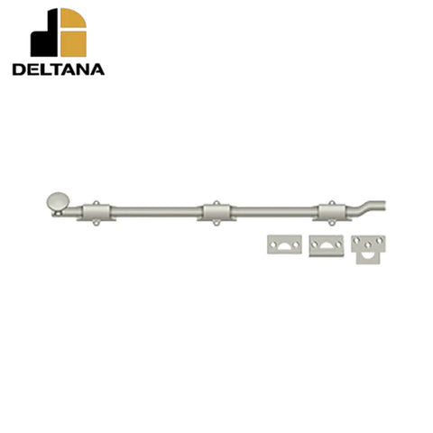 Deltana - 18" Surface Bolt w/ Offet - Heavy Duty - Optional Finish