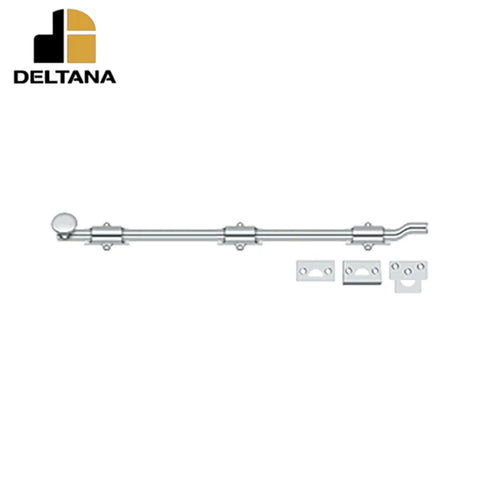 Deltana - 18" Surface Bolt w/ Offet - Heavy Duty - Optional Finish