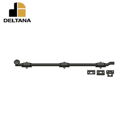 Deltana - 26" Surface Bolt w/ Offet - Heavy Duty - Optional Finish