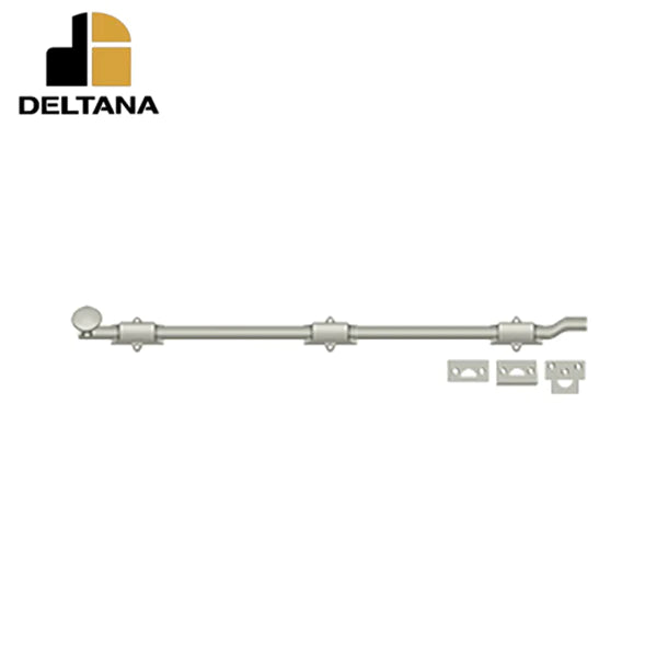 Deltana - 26" Surface Bolt w/ Offet - Heavy Duty - Optional Finish