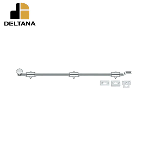 Deltana - 26" Surface Bolt w/ Offet - Heavy Duty - Optional Finish