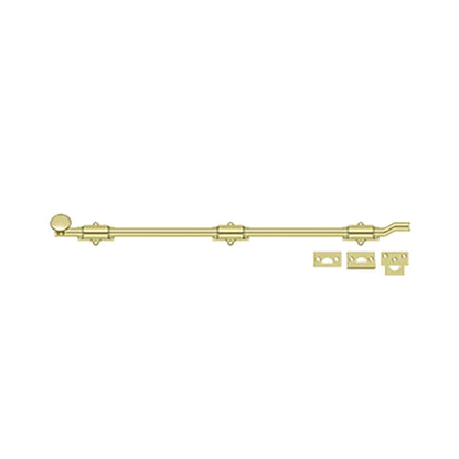 Deltana - 26" Surface Bolt w/ Offet - Heavy Duty - Optional Finish