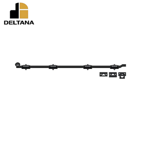 Deltana - 42" Surface Bolt w/ Offet - Heavy Duty - Optional Finish
