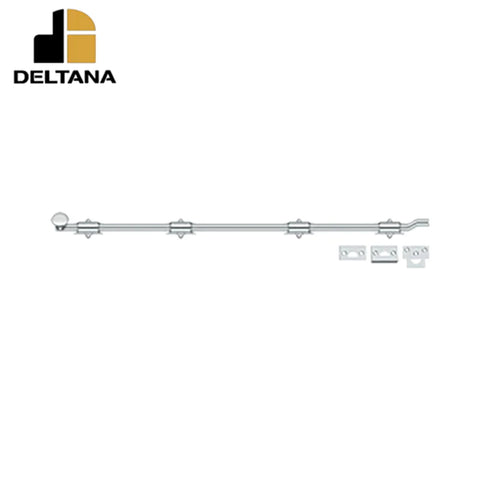 Deltana - 42" Surface Bolt w/ Offet - Heavy Duty - Optional Finish