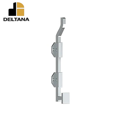 Deltana - 10" Modern Offset Surface Bolt - Heavy Duty - Solid Brass - Optional Finish