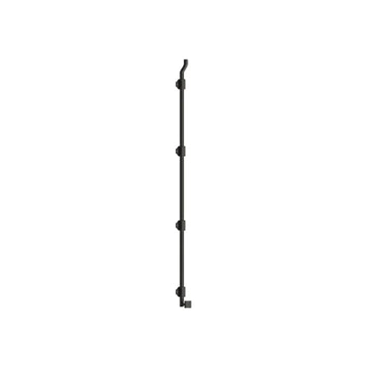 Deltana - 42" Modern Offset Surface Bolt - Heavy Duty - Solid Brass - Optional Finish