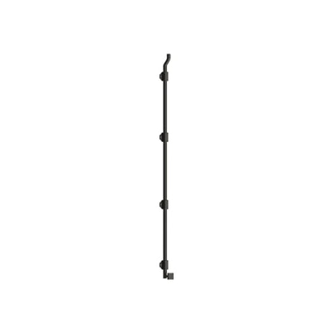 Deltana - 42" Modern Offset Surface Bolt - Heavy Duty - Solid Brass - Optional Finish