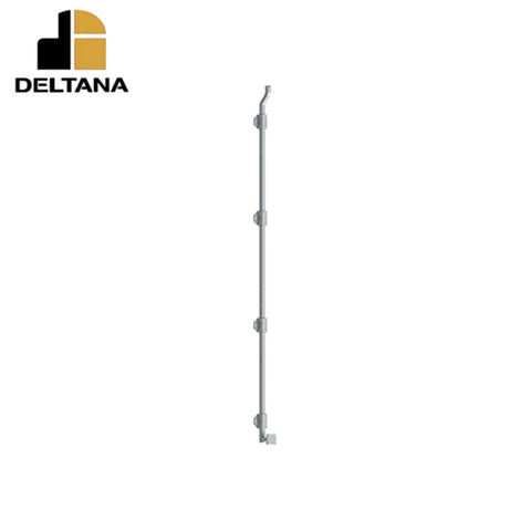 Deltana - 42" Modern Offset Surface Bolt - Heavy Duty - Solid Brass - Optional Finish