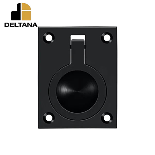 Deltana - Flush Ring Pull - 2-1/2" x 1-7/8" - Optional Finish
