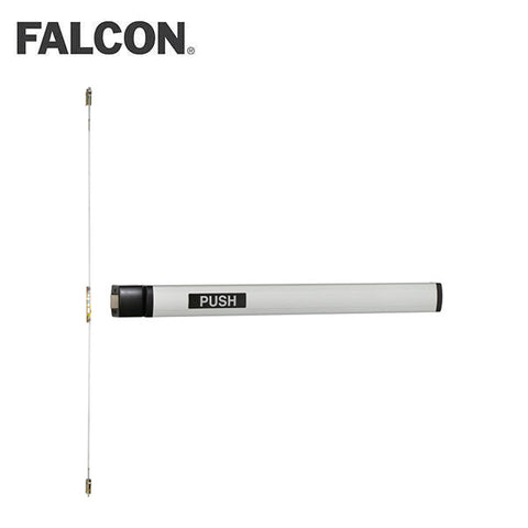 Falcon - EL1490EO - Concealed Vertical Rod Touchbar Exit Device - Exit Device Only - 36" - US28 - Satin Aluminum - RHR - Grade 1 - UHS Hardware