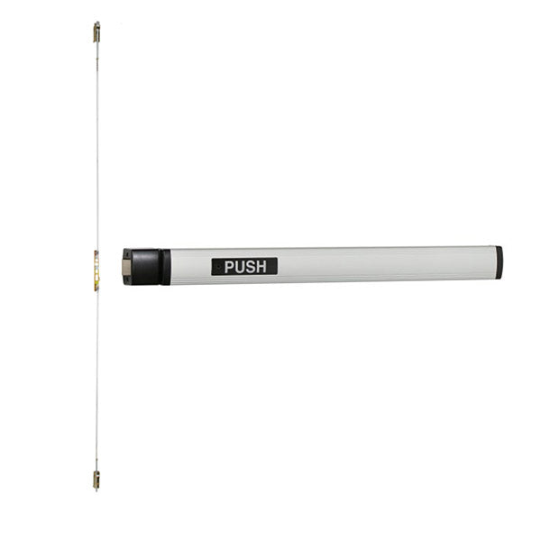 Falcon - EL1490EO - Concealed Vertical Rod Touchbar Exit Device - Exit Device Only - 36" - US28 - Satin Aluminum - RHR - Grade 1 - UHS Hardware