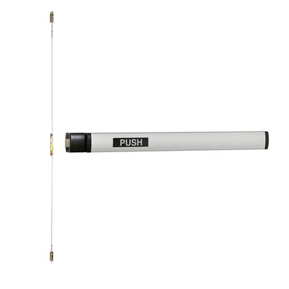 Falcon - EL1490EO - Concealed Vertical Rod Touchbar Exit Device - Exit Device Only - 36" - US28 - Satin Aluminum - RHR - Grade 1 - UHS Hardware