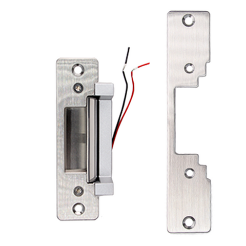 4 x UL Listed - Heavy Duty Electric Strike - Fail Safe / Fail Secure - 12VDC -  2 Faceplates (Pack of 4) - UHS Hardware