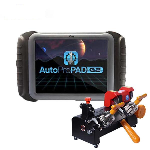 Xtool - G2-M10 - AutoProPad G2 Bundle - FREE SEC-M10 - Automotive Key Programmer & Manual Key Cutting Machine - UHS Hardware