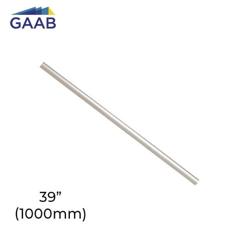 GAAB - T005-04 - Crossbar Tube - 39" (1000mm) - Satin Chrome (Tube Only) - UHS Hardware