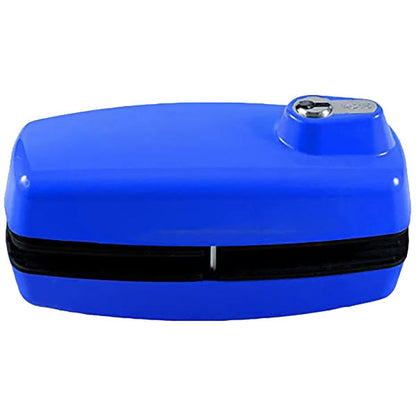GAAB - T180  - Tempered Frameless Glass Door Lock  - Reversible - 10 -12mm Doors - Blue - UHS Hardware