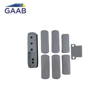 GAAB - T380-04 - Crossbar Exit Device Push Series For Double Leaf Door With Access - Satin Chrome - UHS Hardware