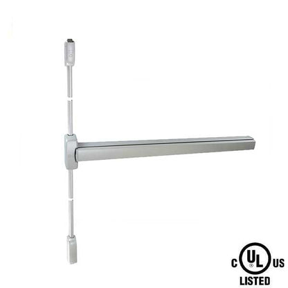 GAAB - T393-04  - Vertial Rod Exit Device - Modular and Reversible - Up to 36" Doors - Satin Chrome - UHS Hardware