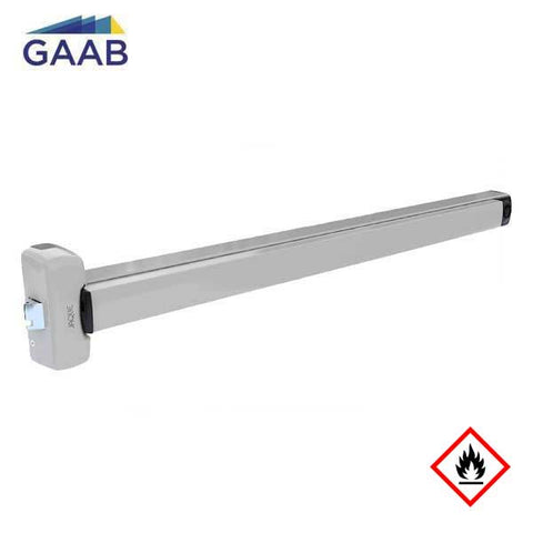 GAAB - T395-04  - RIM Panic Exit Device - Modular and Reversible - Fire Resistant - Up to 48" Doors - Satin Chrome - UHS Hardware