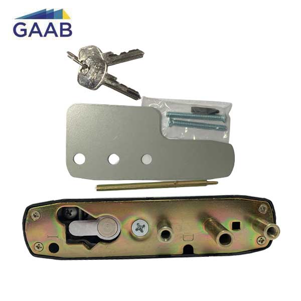 GAAB - T800M11 - Lever Exit Trim - for GAAB Exit Devices - Clutched - Reversible -  Entry Function - Matte Black - UHS Hardware
