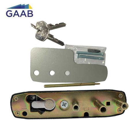 GAAB - T800M14B - Lever Exit Trim - for GAAB Exit Devices - Clutched - Reversible -  Entry Function - Grey - UHS Hardware