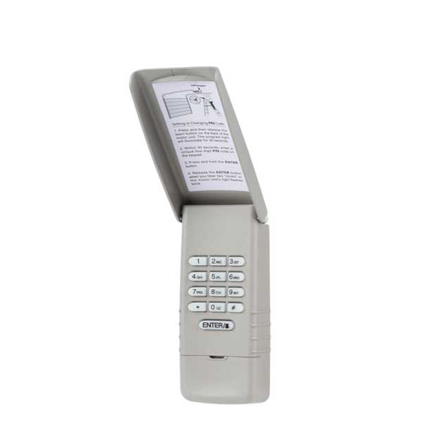 Keyless Factory - Garage Door Keypad - Keyless Entry - 9V - 315Mhz/390Mhz - UHS Hardware