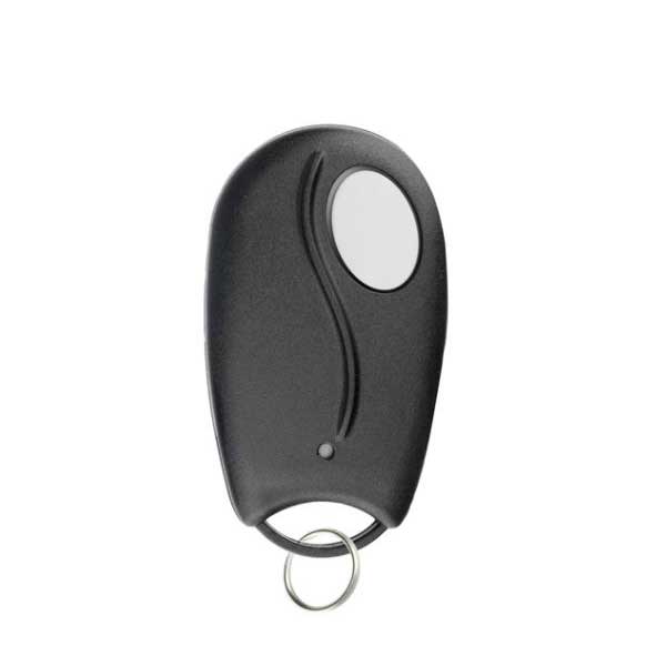 KeylessFactory - Garage Door Keychain Remote - 1 Button - Replacement - 318 MHZ - 125 KHZ- 3V - UHS Hardware
