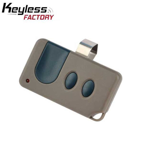 Keyless Factory - Garage Door Remote - Replacement - Optional Learn Button - UHS Hardware