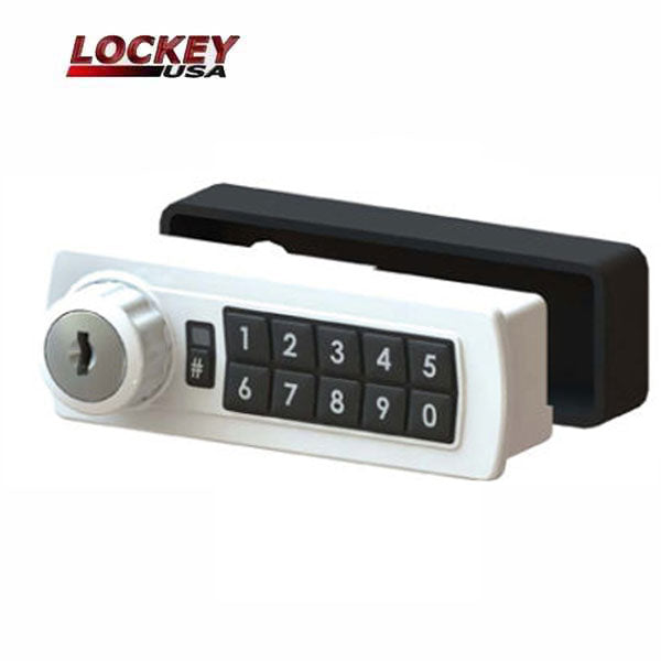 Lockey - GE370 - Gemini Electronic Keypad - Combination Cabinet Lock - Optional Finish - RH/LH - UHS Hardware