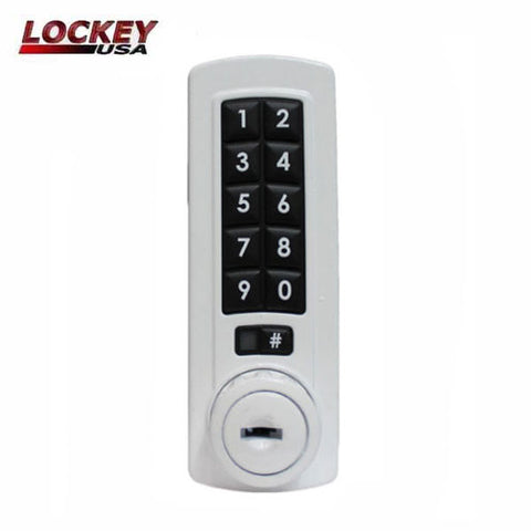 Lockey - GE370 - Gemini Electronic Keypad - Combination Cabinet Lock - Optional Finish - Vertical - UHS Hardware