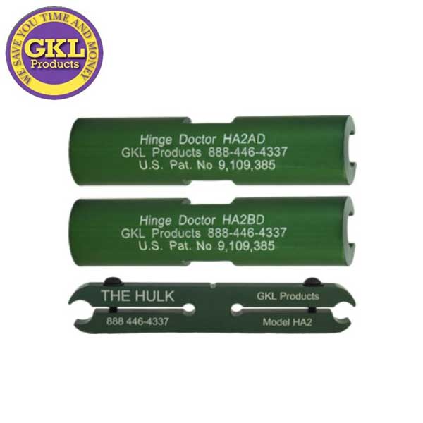 GKL - HA2 - Residential Hinge Doctor Kit - Indoor / Outdoor (3 Product Kit) - UHS Hardware