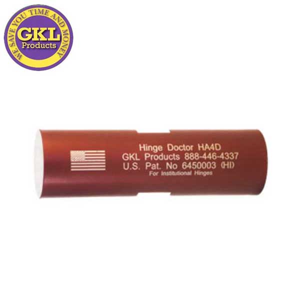 GKL - Prison & Spring Hinge Doctor - 5" - Red - UHS Hardware