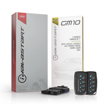 Firstech - iDatastart - GM - HC1151A / HC2352AC - 5 Button Remote - Optional 1-Way / 2-Way - Keyless Remote Start System Kit - Up to 3000ft - GM10 T-Harness (PREORDER) - UHS Hardware