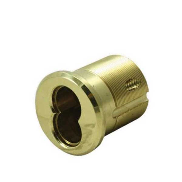 GMS - SFIC Mortise Housing - 1-2/5" - 7-Pin - 3 - Polished Brass - AR Cam - UHS Hardware