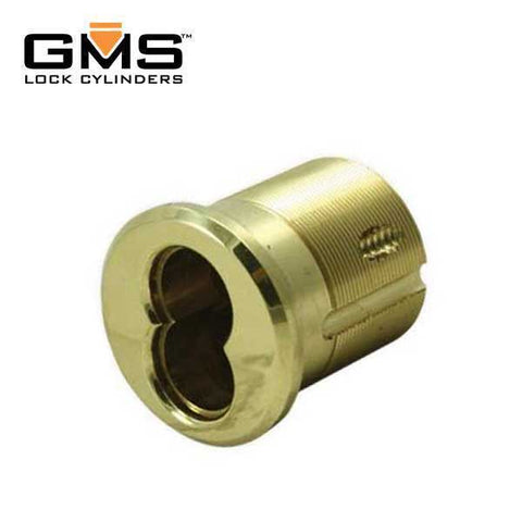 GMS - SFIC Mortise Housing - 1-2/5" - 7-Pin - 3 - Polished Brass - AR Cam - UHS Hardware