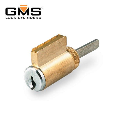 GMS KIK Cylinder w/ Multi-Tailpiece - 6-Pin - US26D - Satin Chrome - UHS Hardware