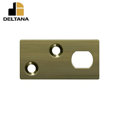 Deltana - Guide Plate for EFB Extension Flush Bolt - Optional Finish