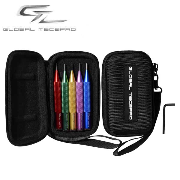 Pin Removing Punch Set - 5-Piece - Magnetic Carrying Case Included - UHS Hardware