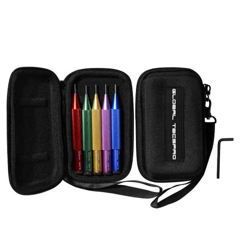 Pin Removing Punch Set - 5-Piece - Magnetic Carrying Case Included - UHS Hardware