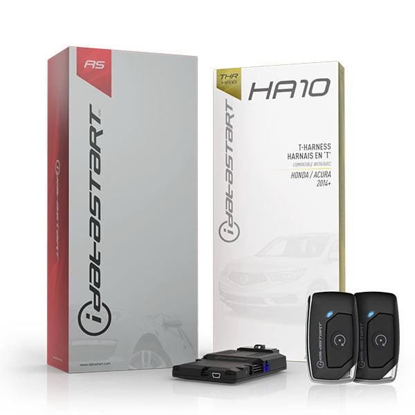 Firstech - iDatastart - Acura / Honda - HC1111A / HC2312AC - 1 Button Remote - Optional 1-Way / 2-Way - Keyless Remote Start System Kit - Up to 3000ft - HA10 T-Harness (PREORDER) - UHS Hardware