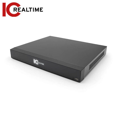 IC Realtime - HDVR-MX0402-1U5MP-AI2 / 4Ch Coax + 2 IP / Shelf-Mount Pentabrid /10TB Max (Starting At 2TB HDD) / 5MP/6MP (Coax/ IP) Support / 32Mbps Bandwidth