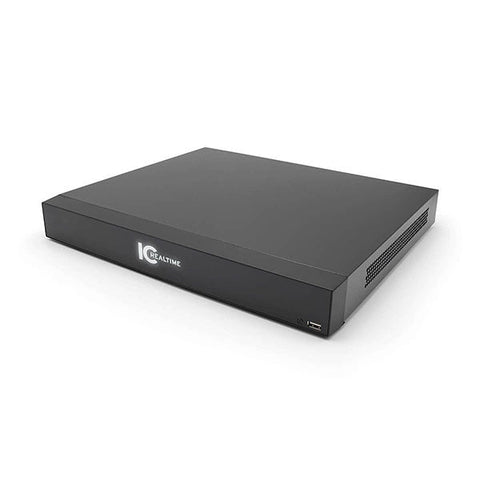 IC Realtime - HDVR-MX0402-1U5MP-AI2 / 4Ch Coax + 2 IP / Shelf-Mount Pentabrid /10TB Max (Starting At 2TB HDD) / 5MP/6MP (Coax/ IP) Support / 32Mbps Bandwidth