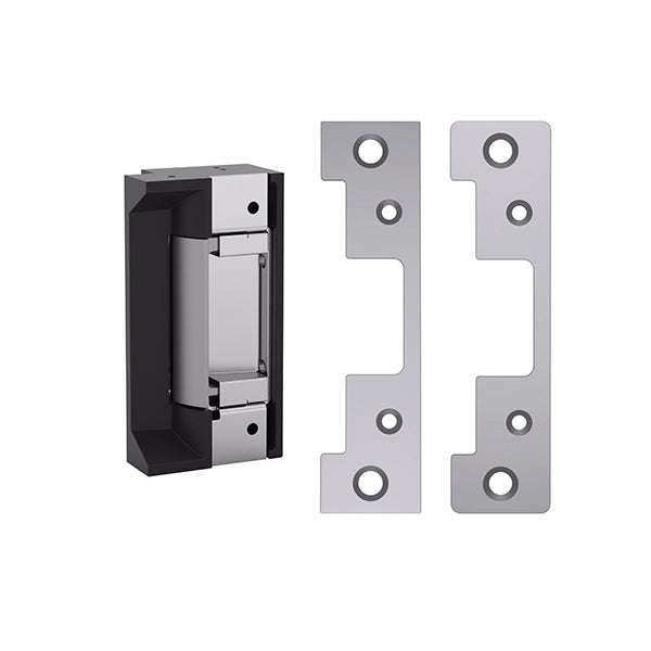 HES - 5000C - Complete Electric Strike with 501 & 501A Faceplates - Fail Safe/Fail Secure - 12/24VDC  - Up To 5/8" Throw Latchbolt - Satin Stainless Steel - Grade 1 - UHS Hardware