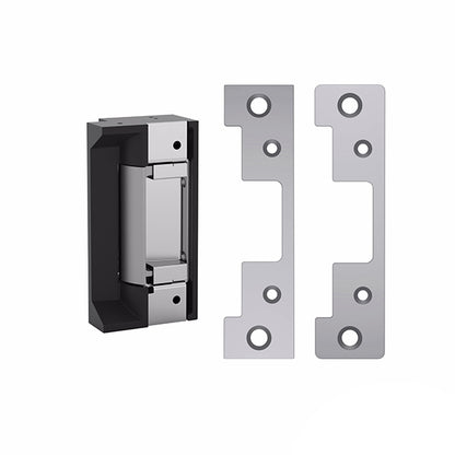 HES - 5000C - Complete Electric Strike with 501 & 501A Faceplates - Fail Safe/Fail Secure - 12/24VDC  - Up To 5/8" Throw Latchbolt - Satin Stainless Steel - Grade 1 - UHS Hardware