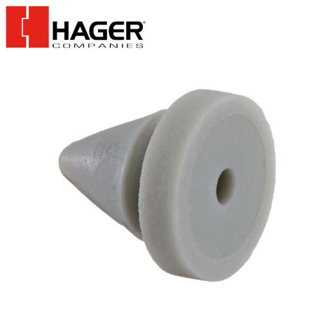 Hager - 307D - Metal Door Silencer - 1/2" - Gray - (Pack Of 100) - UHS Hardware