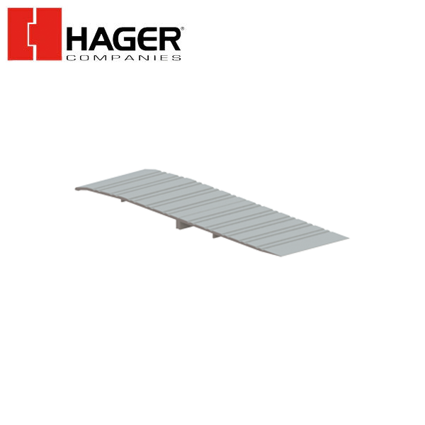 Hager - 444s - 36" Ramp Threshold - 12" Width - Aluminum - Barrier Free - MIL Finish - Fire Rated - UHS Hardware