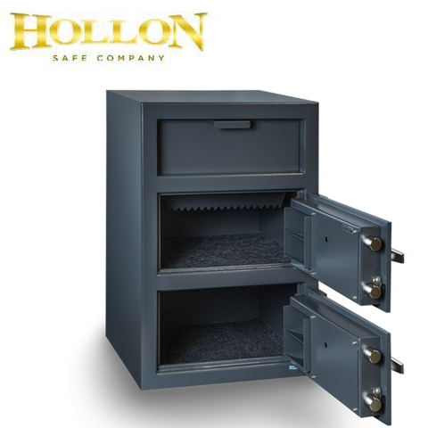 Hollon - Depository Safe - FDD-3020EE - Electronic Keypad Lock - Double Door - UHS Hardware