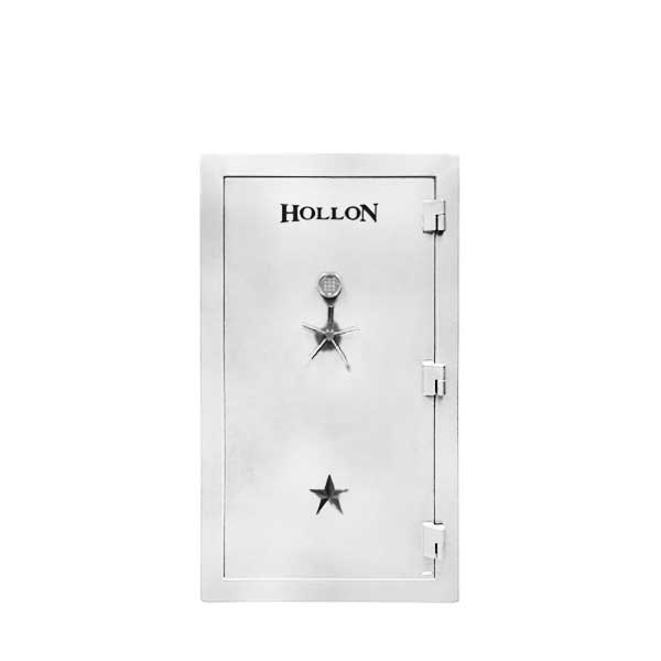 Hollon - RG42 - Republic Gun Safe Series - 42 Long Gun Capacity - White - Fire Rated - UHS Hardware