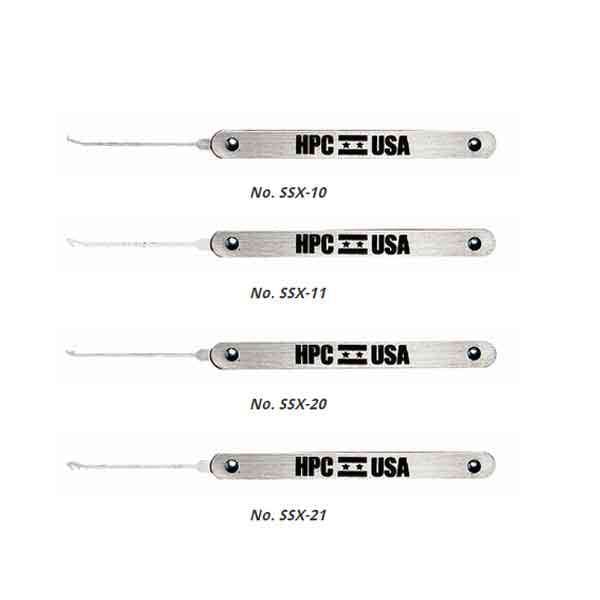 HPC - 2000 Series Stainless Steel Key Extractor Set - UHS Hardware